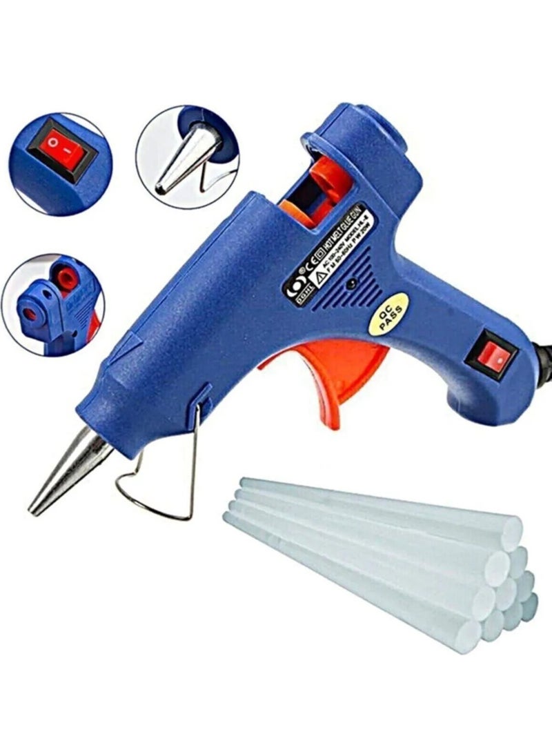 Spech Power 100WATT Hot Glue Gun + 10 Stick Silicone 
