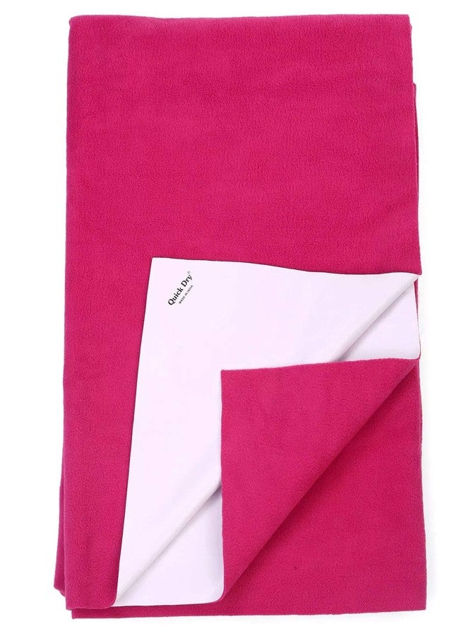Quick Dry Baby Bed Protector (Large, Orchid) - Image 1