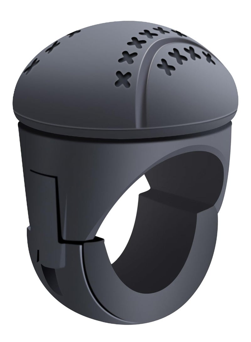 SYOSI Steering Wheel Knob Steering Wheel Spinners, ABS & Silicone Non-Slip Knob with Metal Ball Bearing, Easy Installation, Car Steering Wheel Power Handle Knob fit for Trucks, Tractors, Mowers Etc (1 Pack) - Image 1