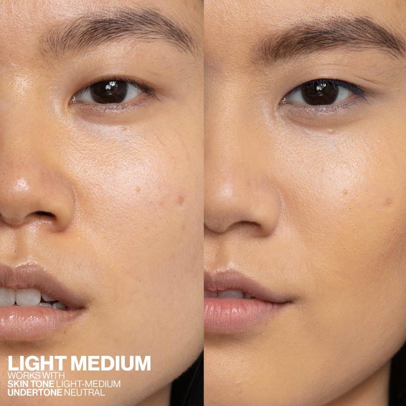 Smashbox Halo Healthy Glow All-In-One Tinted Moisturizer SPF 25 | Hydrating, Long Wearing, Tinted Moisturizer with SPF | Hyaluronic Acid, Light Medium - Image 2