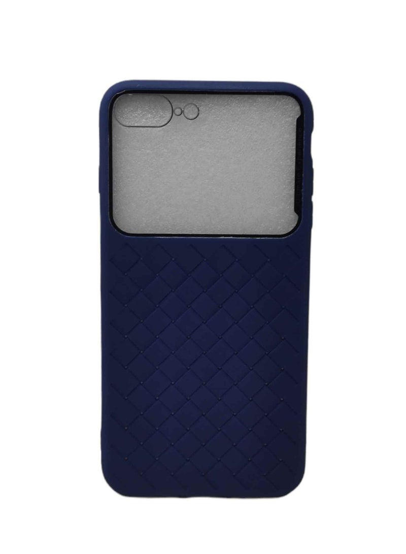 جراب خلفي لهاتف ايفون 7 بلس أزرق