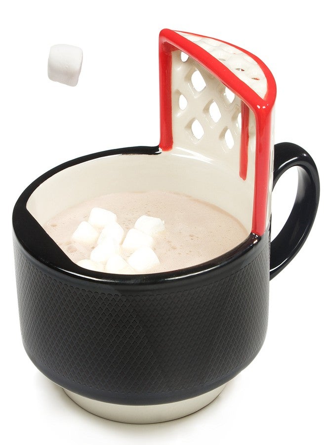 MAX'IS Creations The Hockey Mug with a Net Kids Christmas Gift Sports Gifts for Boys 8-12 Men Girls Family Gifts for Christmas Hockey Game Mom Gift, Novelty Funny Coffee Mug, 14oz - Image 4