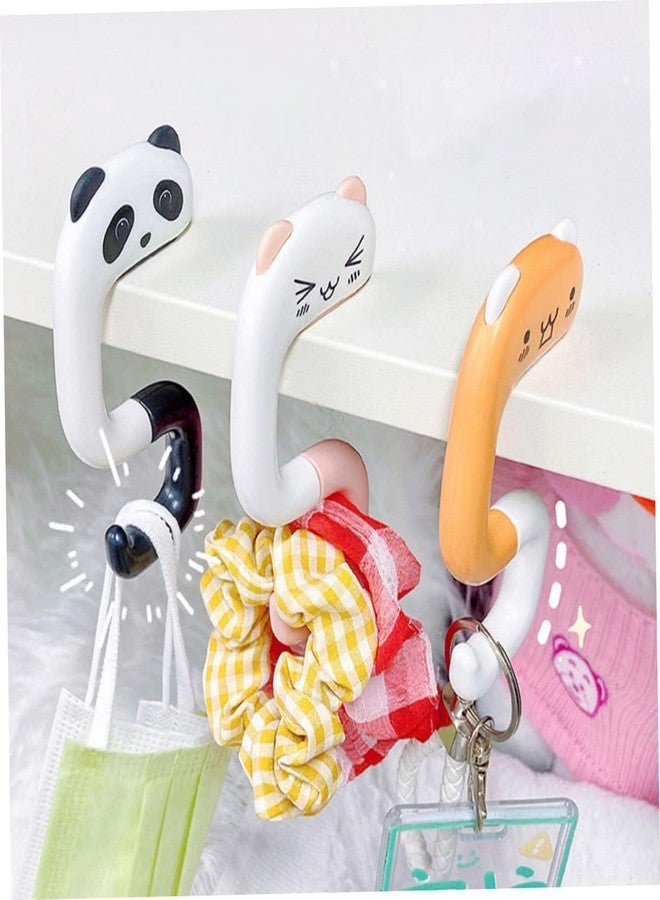 WinldMonmo Portable Folding Handbag Hanger Table Hook, 2.95x1.96 inches, Pink Cat, for Desk, Under Table Bar, Purse Holder, Handbag Accessories - Image 4