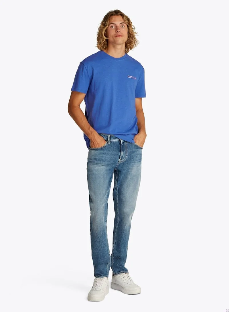 TOMMY JEANS Regular Fit Graphic Slub T-Shirt