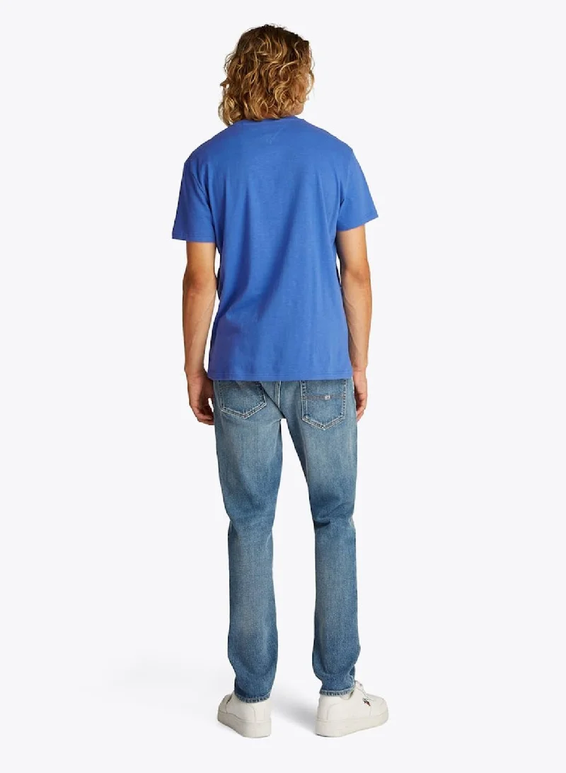 TOMMY JEANS Regular Fit Graphic Slub T-Shirt
