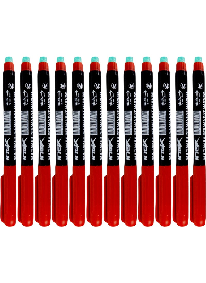 CD Pen with Eraser M Nib 1.5mm 12 Pack Red - pzsku/ZB7A39C1AADF0EC154866Z/45/_/1730556886/14b1ca67-aec4-4cd2-bc4e-7402a355abf0