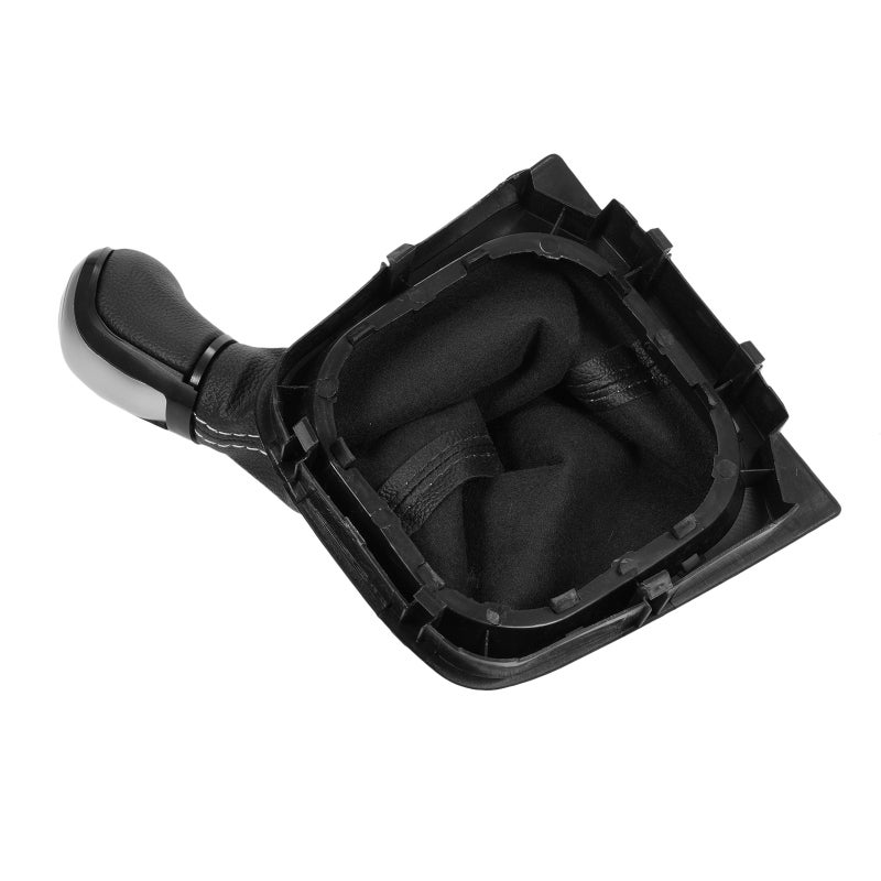 Gear Shift Knob Boot Cover: 6 Speed Black - Premium Durable Material Perfect Fit Easy Installation Replacement for Golf MK5 MK6 MK7 for Car Interior Upgrade - Image 5