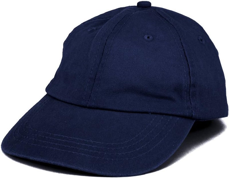Armycrew Toddler to Youth Washed Chino 100% Cotton Twill Cap with Adjustable Strap - Image 1