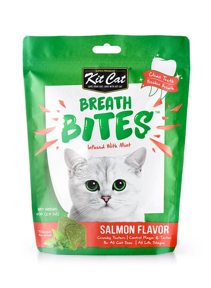 Kit Cat Breath Bites Salmon Flavor 60g - Image 1