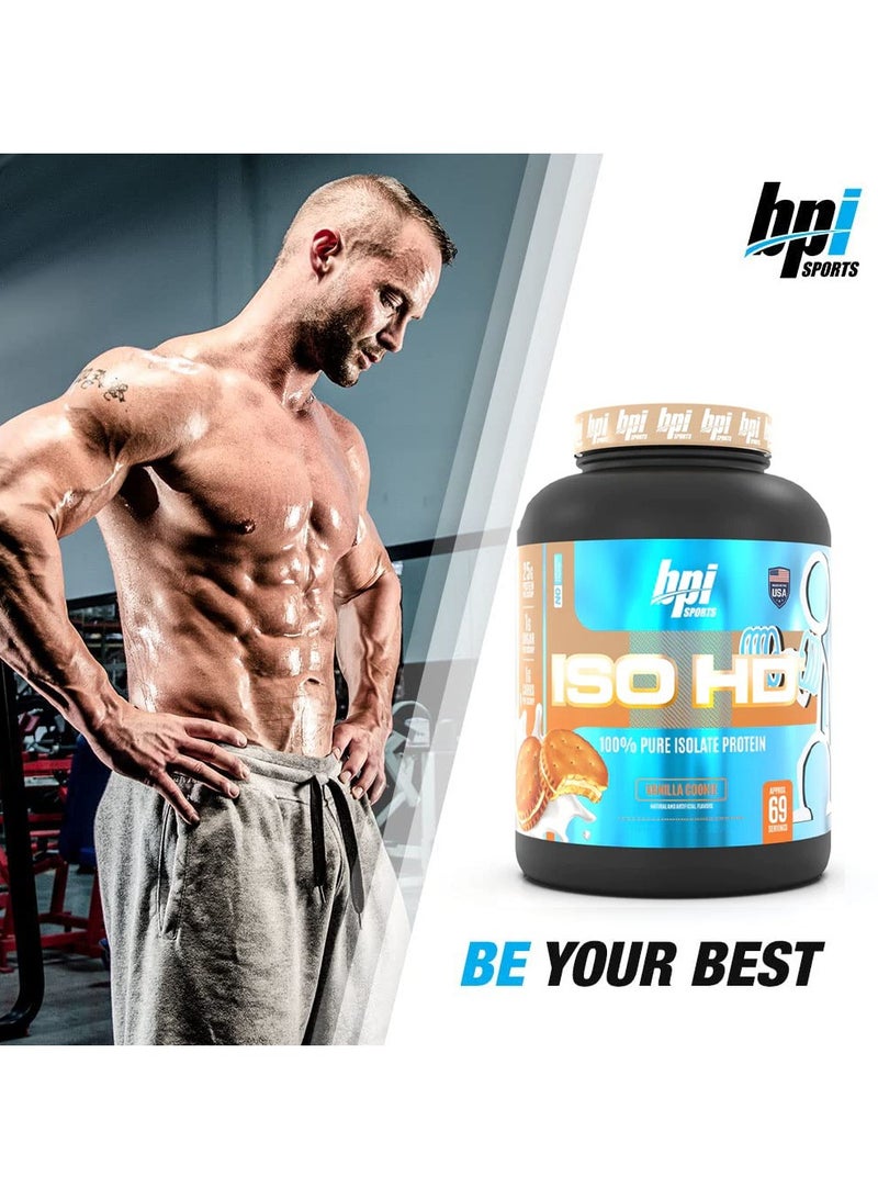 بي بي آي سبورتس ايزو اتش دي ايزوليت بيور بروتين - فانيليا كوكي - (70 حصة) - Image 3