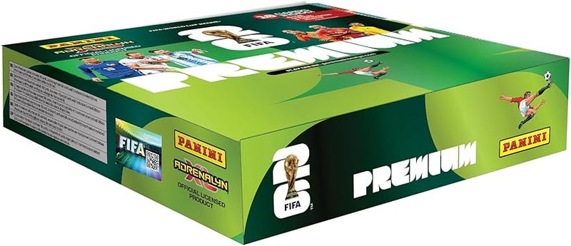 Panini Adrenalyn XL FIFA World Cup 2026 Official Trading Cards Collectible Football Card Game - Premium Box, Pack of 10 - Image 1