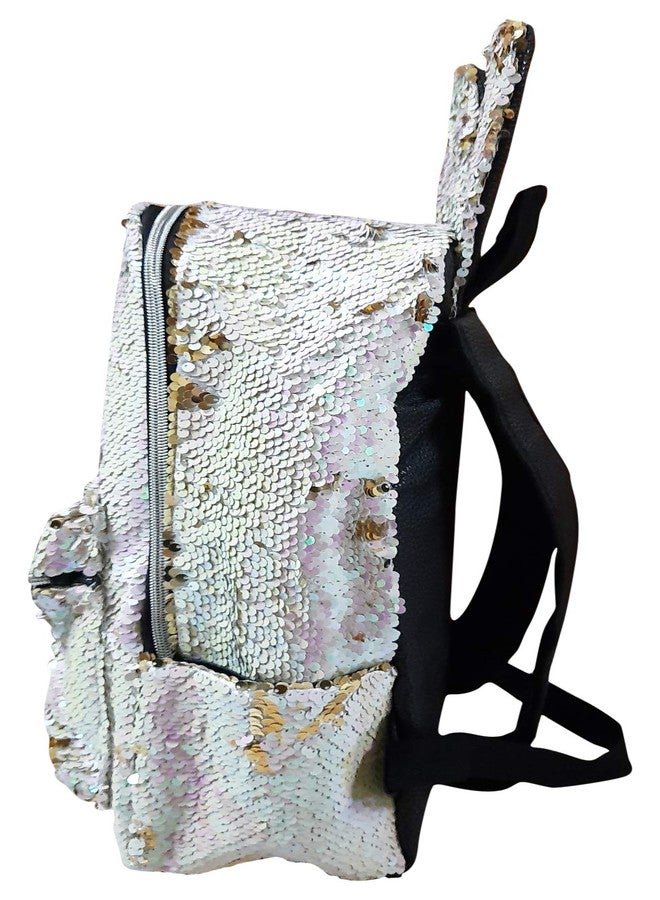 ONOTIC Girl's Sequin Bow School Backpack - Image 2
