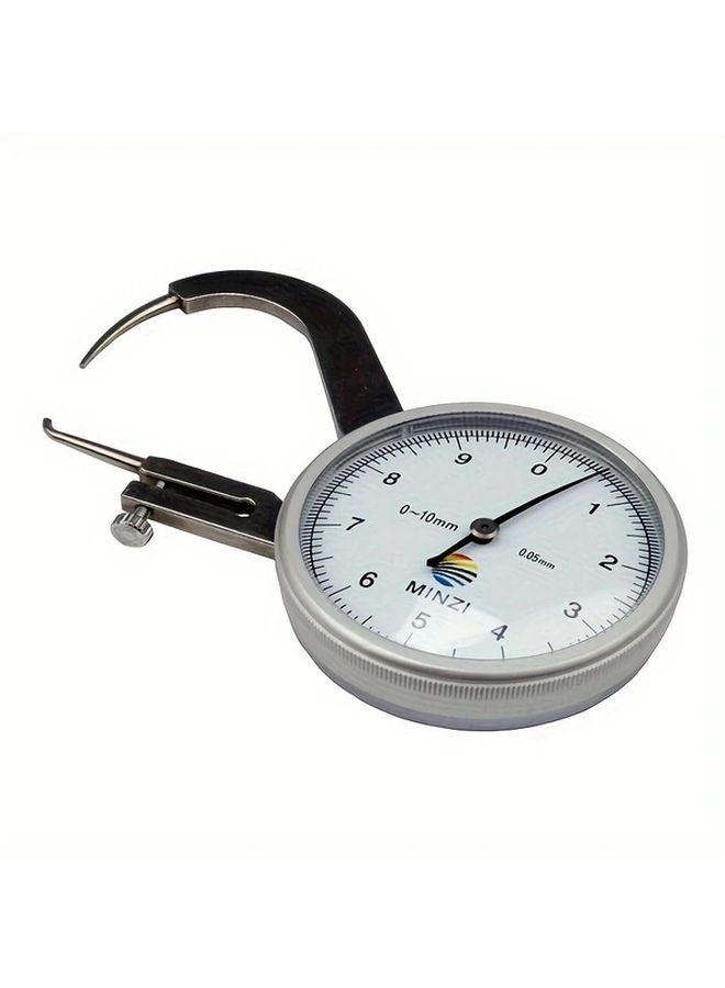 Precision Wall Thickness Gauge 0 10mm Range Rust Resistant Metal No Assembly Required Ideal for Woodworking - Image 1