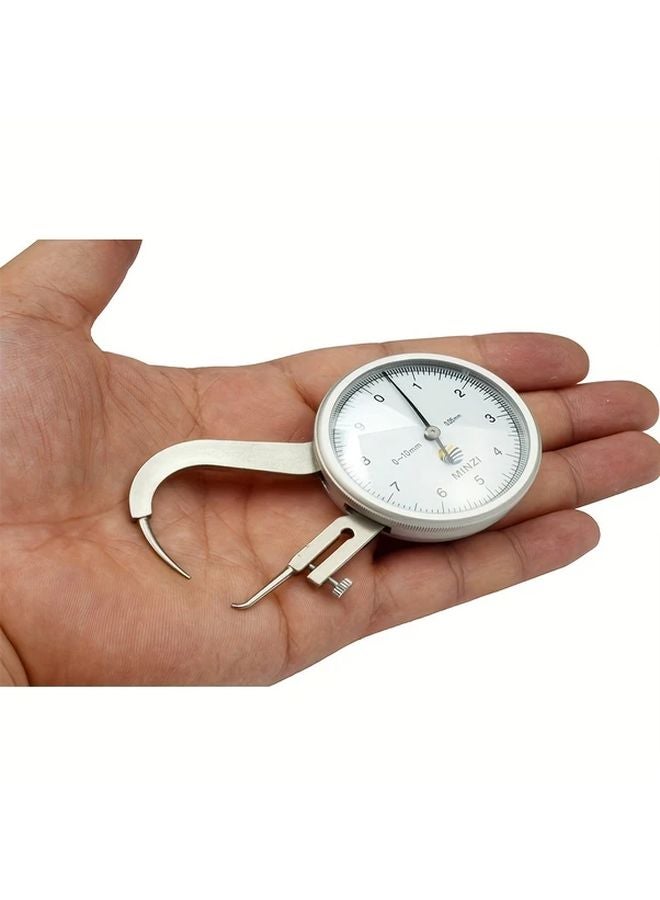 Precision Wall Thickness Gauge 0 10mm Range Rust Resistant Metal No Assembly Required Ideal for Woodworking - Image 2