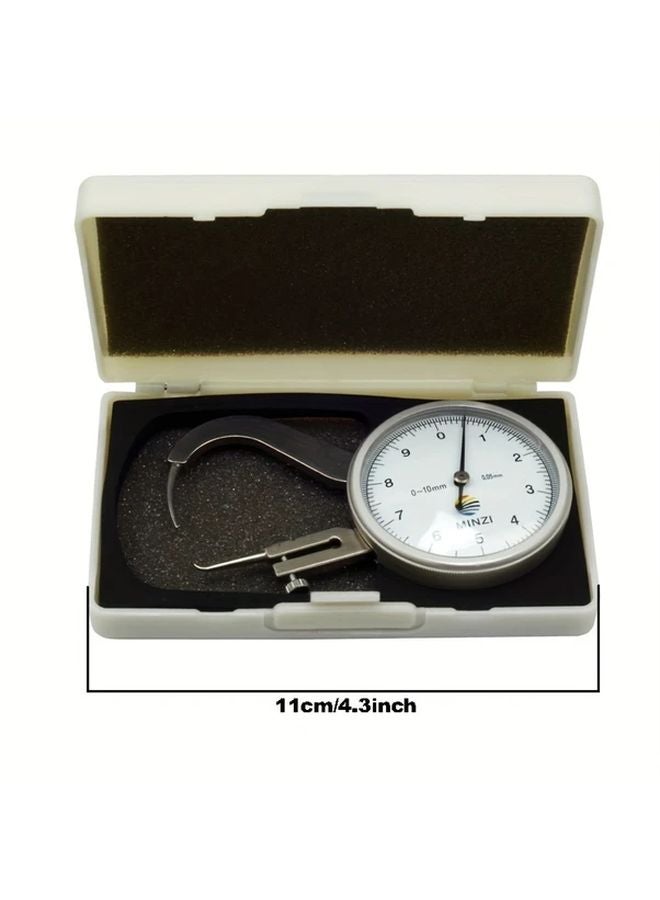 Precision Wall Thickness Gauge 0 10mm Range Rust Resistant Metal No Assembly Required Ideal for Woodworking - Image 4