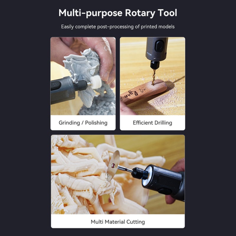 Creality 3D Cordless Rotary Tool 6 Variable Speeds 10000-18000RPM - Efficient Disassembly Assembly 1500mAh Battery Capacity for Various Work Tasks - Image 3
