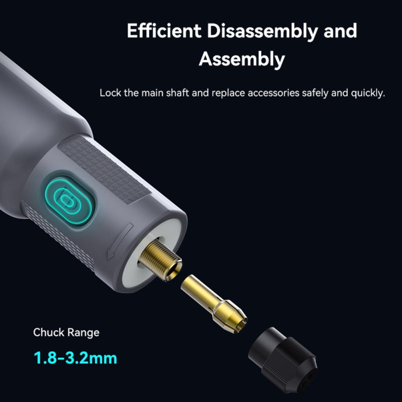 Creality 3D Cordless Rotary Tool 6 Variable Speeds 10000-18000RPM - Efficient Disassembly Assembly 1500mAh Battery Capacity for Various Work Tasks - Image 2