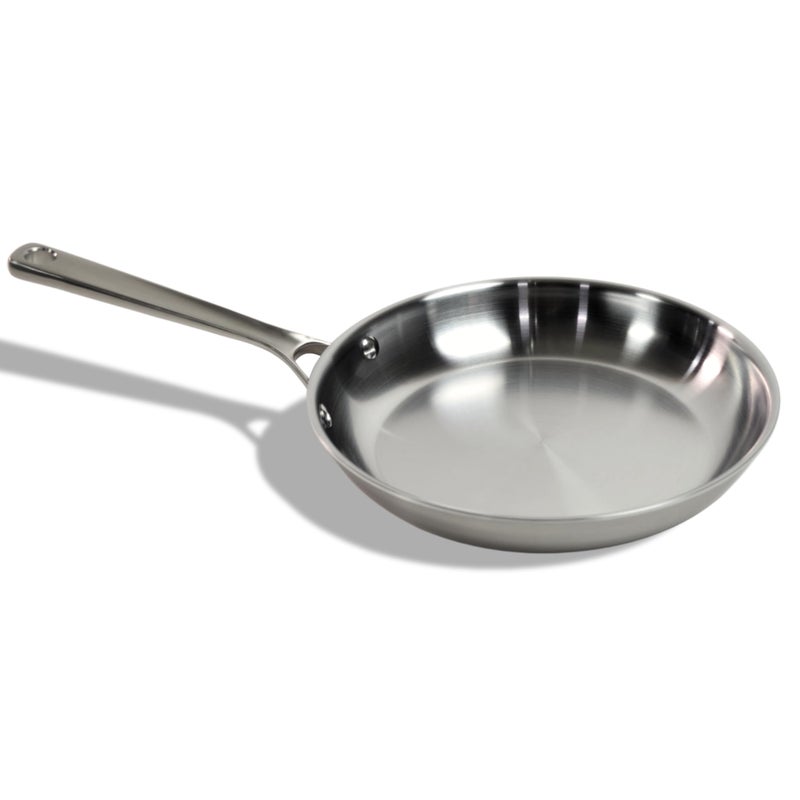 STRATA Carbon Steel Clad 10.5" Frying Pan Skillet, 3-Ply Carbon Steel Cookware with Aluminum Core, Lightweight (2.4 lbs), Even Heating, Stick-Resistant When Seasoned, Versatile & Fast-Heating - Image 1