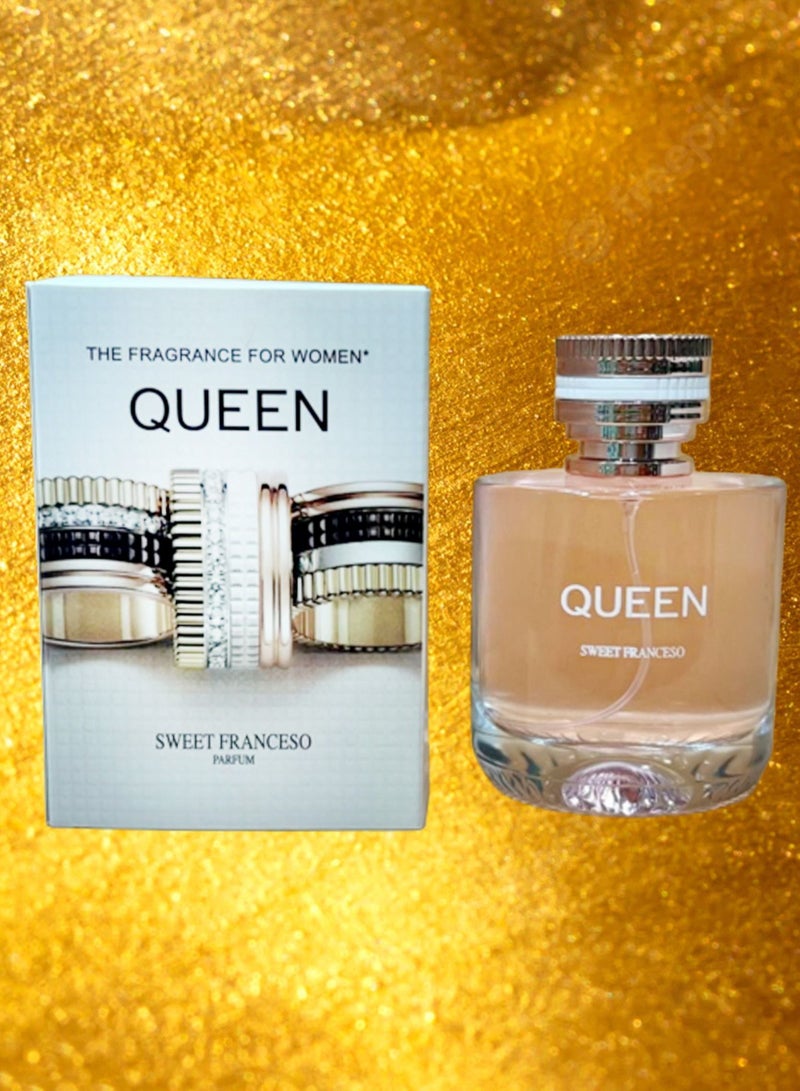 Queen 4 Pieces The Fragrance For Women QUEEN EDT 100 Ml - Image 3