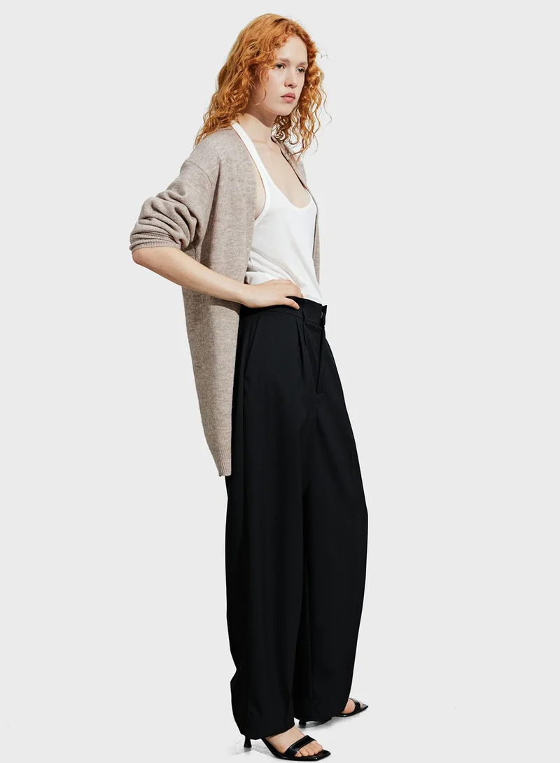 H&M Knitted Longline Cardigan