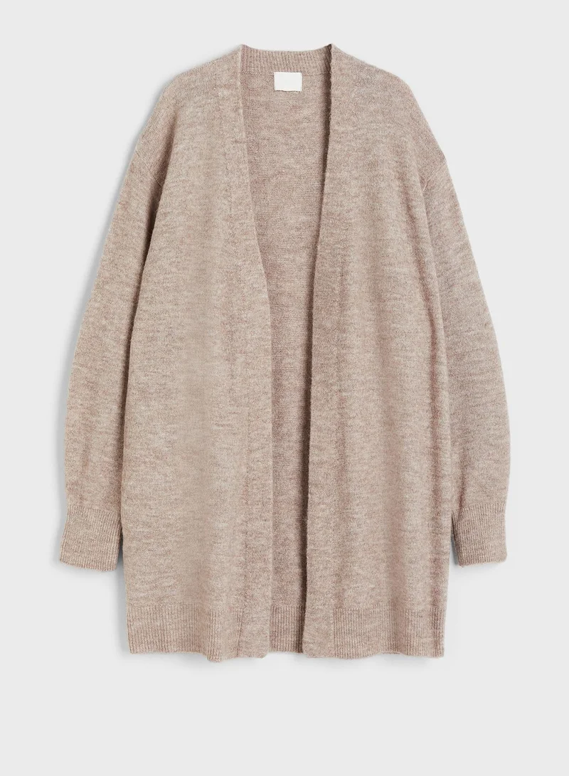 H&M Knitted Longline Cardigan