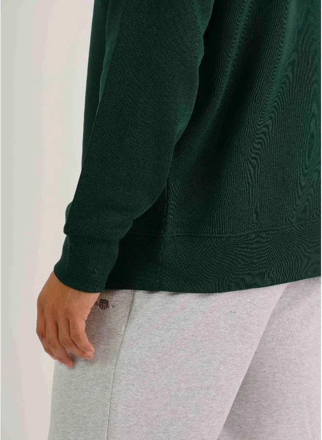 GANT  Gant Shield Half-Zip Sweatshirt for Men | Best Price UAE