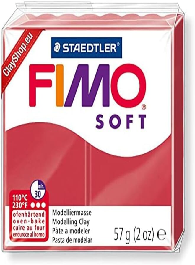 FIMO Polymer Clay - Red