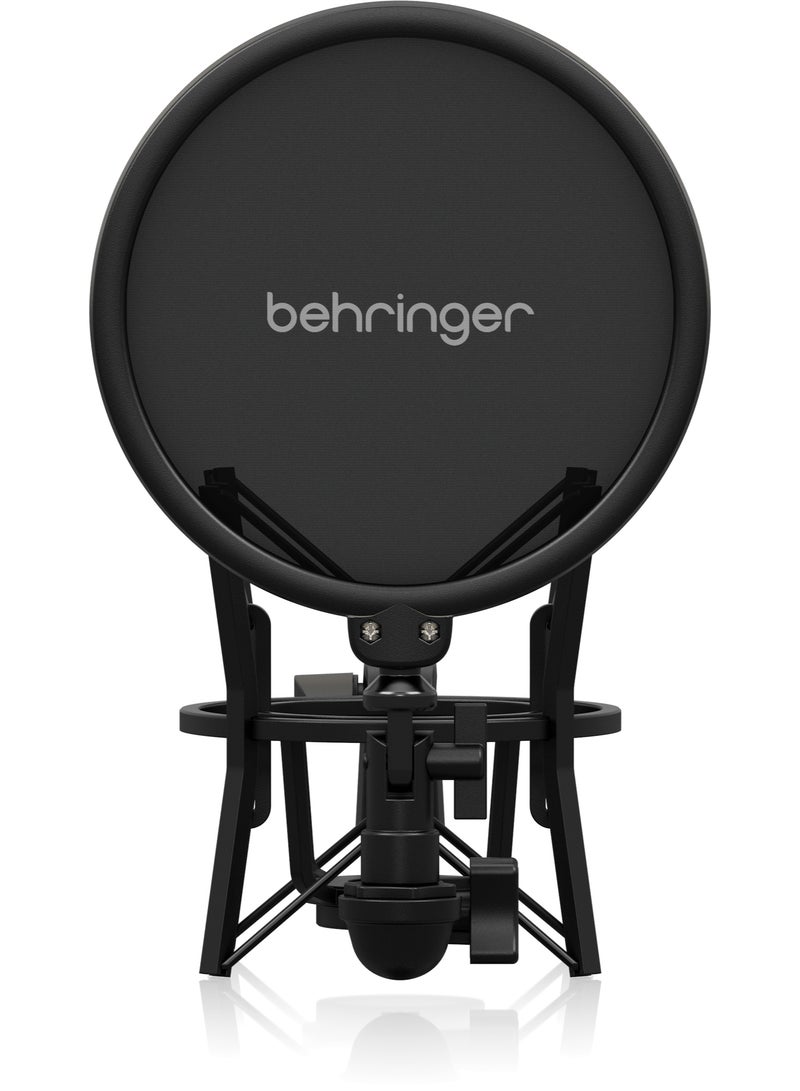 behringer SMP1000 Heavy-Duty Shock Mount with Detachable Pop Filter - Image 5