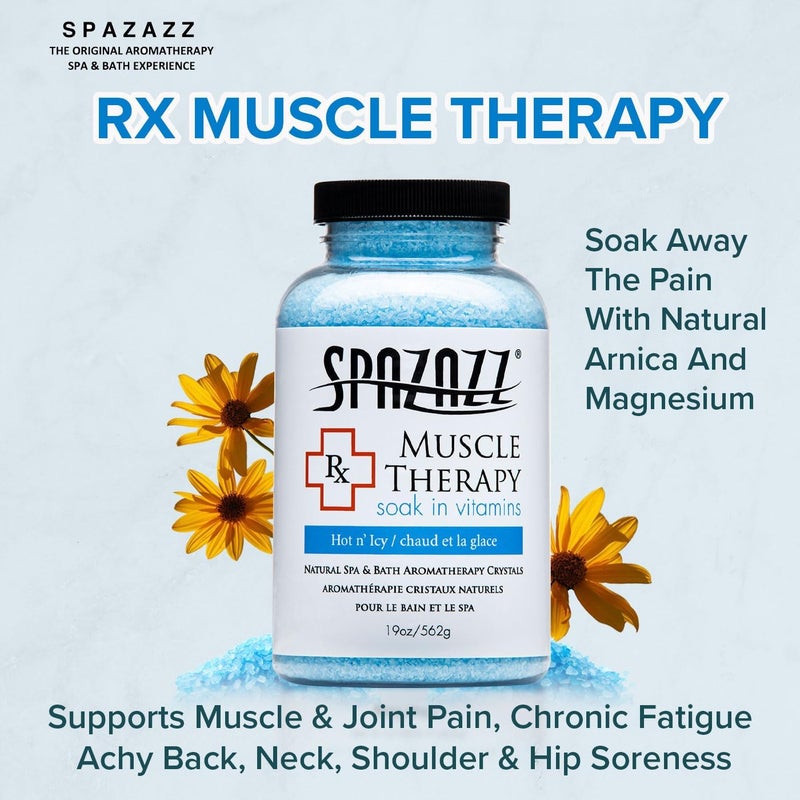 Spazazz Crystals RXTherapy Collection Muscle Therapy Hot n Icy - Image 2