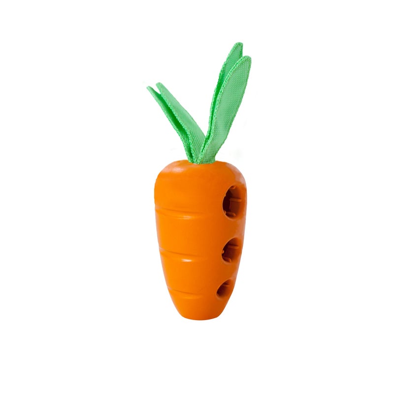 Petstages Carrot Stuffer Treat-Dispensing Interactive Dog Toy - Image 1