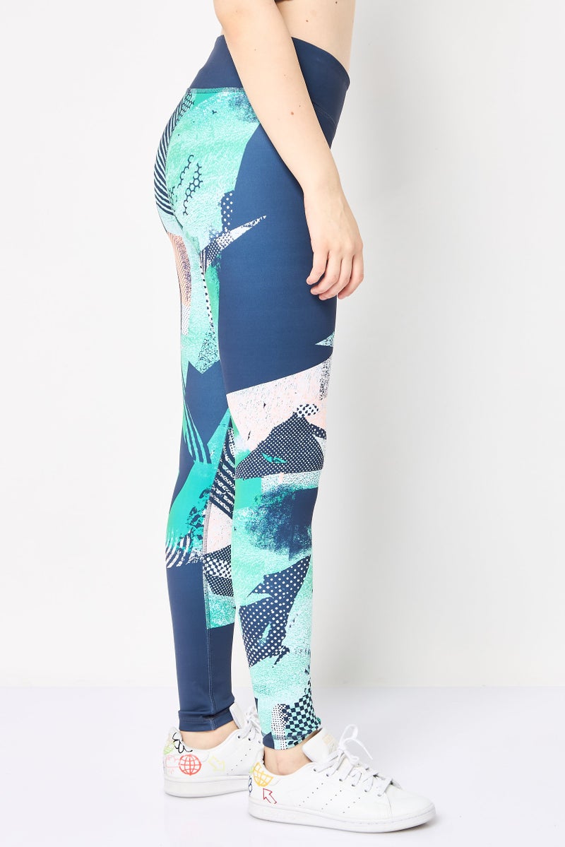 PUMA Women Sportswear Fit Pull On Training Leggings, Multicolor - Image 3