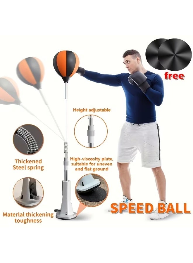 SportQ Boxing Machine for Kids with Rebound Ball – Adjustable Height 135cm – Strong Suction Cup Boxing Ball – Speed Training, Focus and Coordination – Suitable for Kids and Home Exercise - Image 3