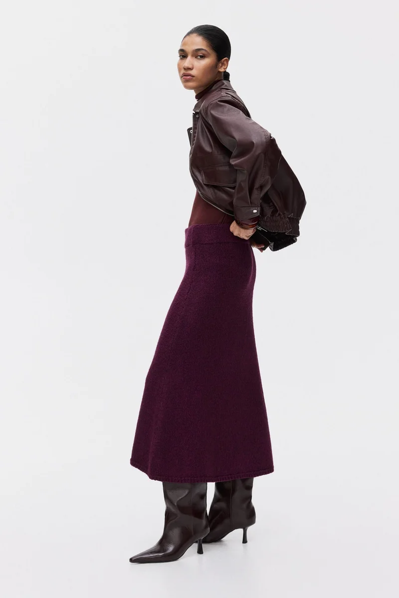 H&M Knitted skirt