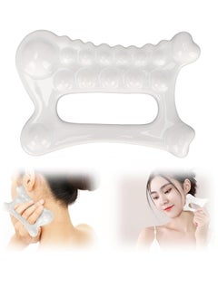 Gua Sha Massager Tool Gua Sha Facial Tools Fascia Tool Ceramics Reduce Fat Static Free Portable Full Body Scraping Plate Facial Gua Sha Massage Board for Women Adults
