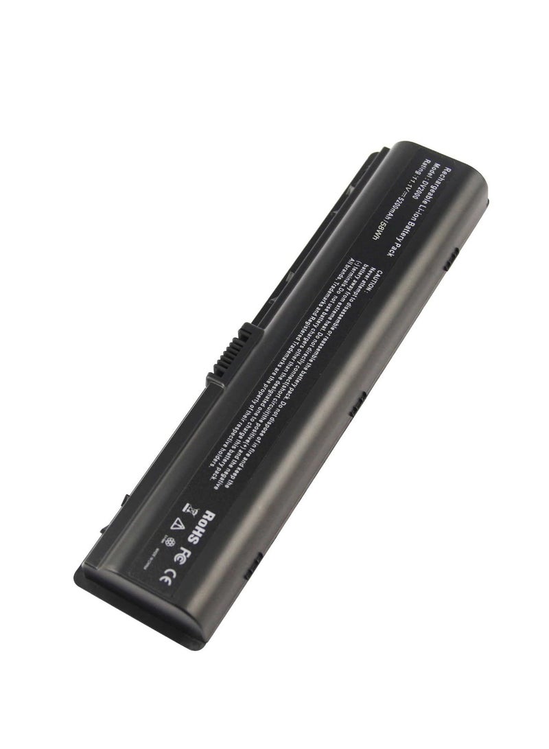 Terabyte بطارية DV2000 متوافقة مع HP Pavilion DV2000 DV2500 DV6000 DV6500 DV6700 DV6800 DV6900 HP Compaq Presario A900 C700 C710 F500 F700 F755 - Image 2