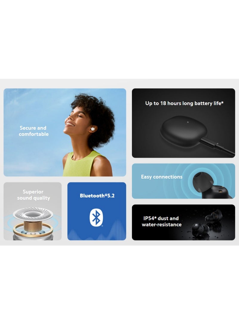 In-Ear Bluetooth Earphones: Suitable for Xiaomi Redmi Buds 3 Lite Youth Version 5.2 True Wireless Bluetooth Earphones - Image 5