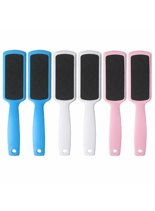 Fu Store Pedicure Foot Files Callus Remover with Double Sided Feet Rasp for Dead Skin Professional Scrubber for Feet (6 Pack) - Image 1