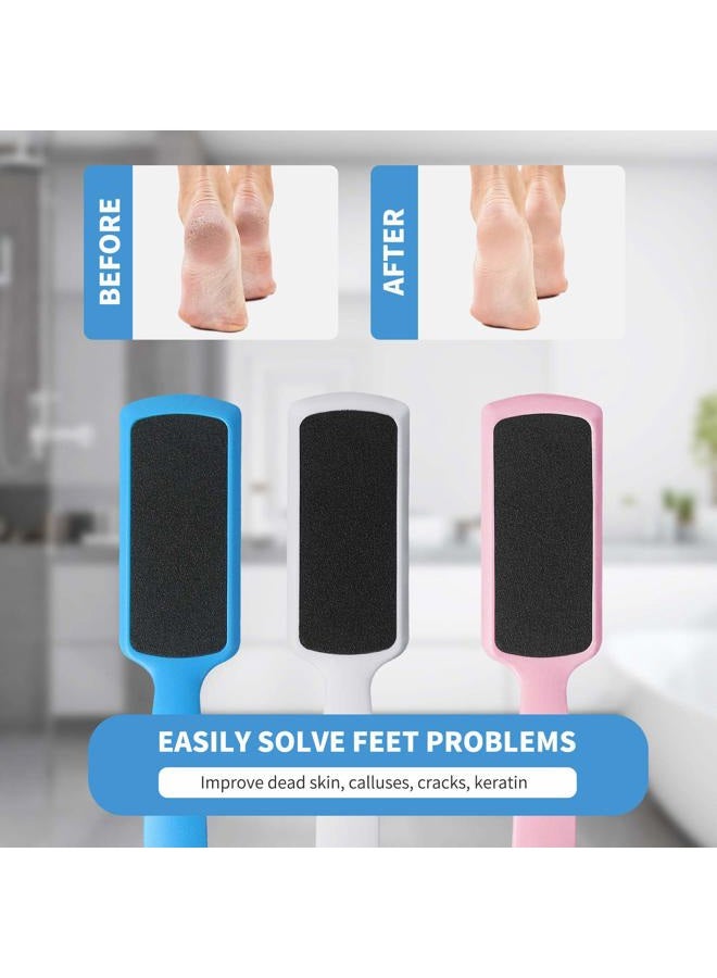 Fu Store Pedicure Foot Files Callus Remover with Double Sided Feet Rasp for Dead Skin Professional Scrubber for Feet (6 Pack) - Image 4