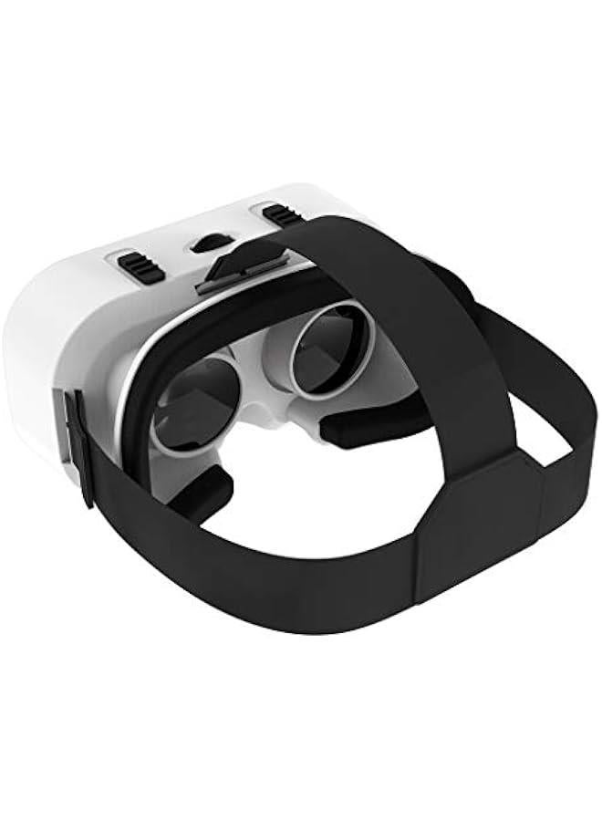 نظارات الواقع الافتراضي ثلاثية الأبعاد مزودة بسماعات متوافقة مع جميع الهواتف الذكية لمشاهدة الأفلام وألعاب الفيديو - Image 3