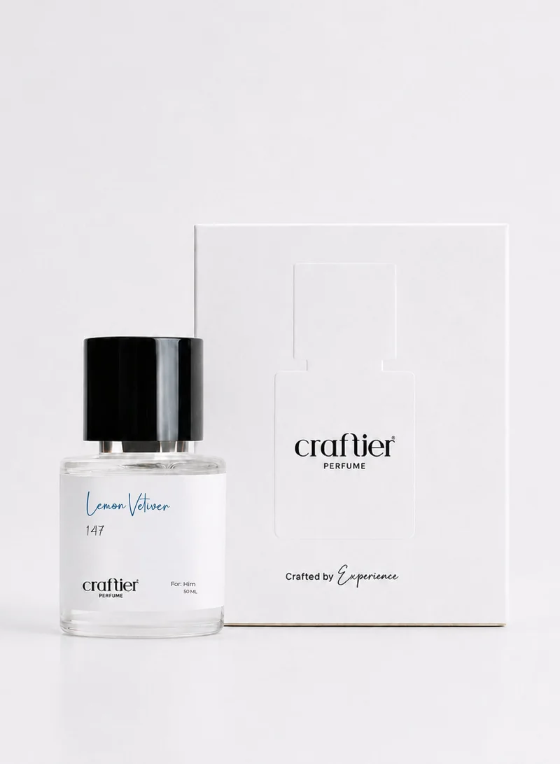 Craftier Perfume Inspired-Elysium Parfum LEMON VETIVER - Inspired of-ELYSIUM PARFUM, Eau De Parfum for Men - 50ml, Long Lasting Aromatic Fragrance Upto 36 Hrs, Travel Size Men's Perfume for Men | Best Price UAE