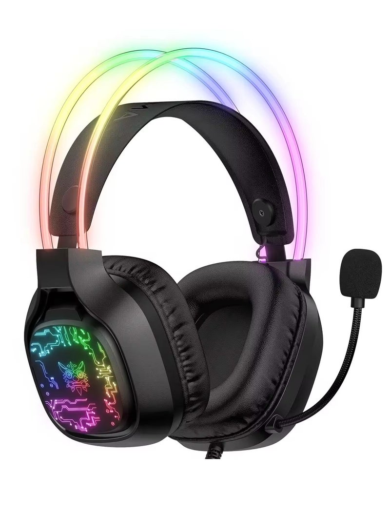 onikuma X22 E-sports Headset Computer Gaming Microphone Headset  - Image 1