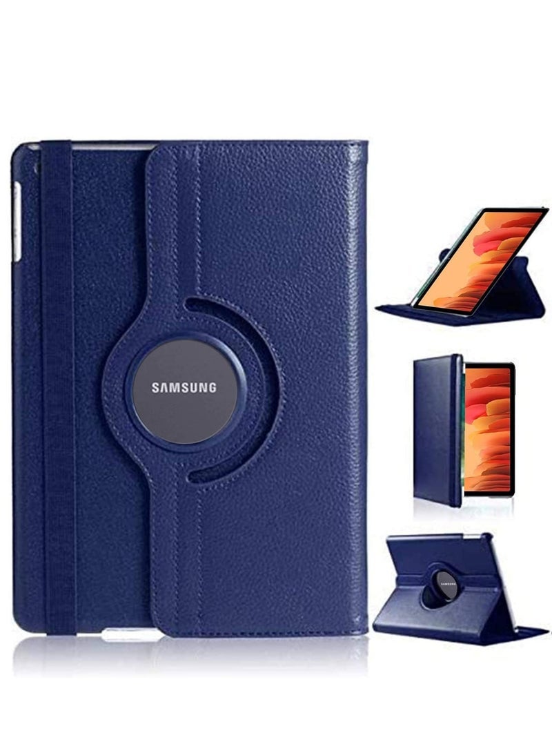 SmartGrist Galaxy Tab A7 Case, 10.4" 2020 Tab A7 case, PU Leather Smart Case 360 Degree Rotating case Smart Folio Book case For Samsung Galaxy Tab A7 10.4-inch 2020 case (SM-T500/T505/T507) (Blue) - Image 1