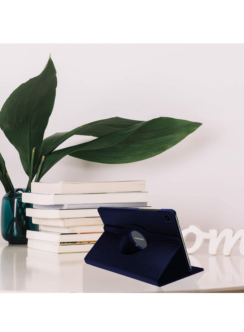 SmartGrist Galaxy Tab A7 Case, 10.4" 2020 Tab A7 case, PU Leather Smart Case 360 Degree Rotating case Smart Folio Book case For Samsung Galaxy Tab A7 10.4-inch 2020 case (SM-T500/T505/T507) (Blue) - Image 2