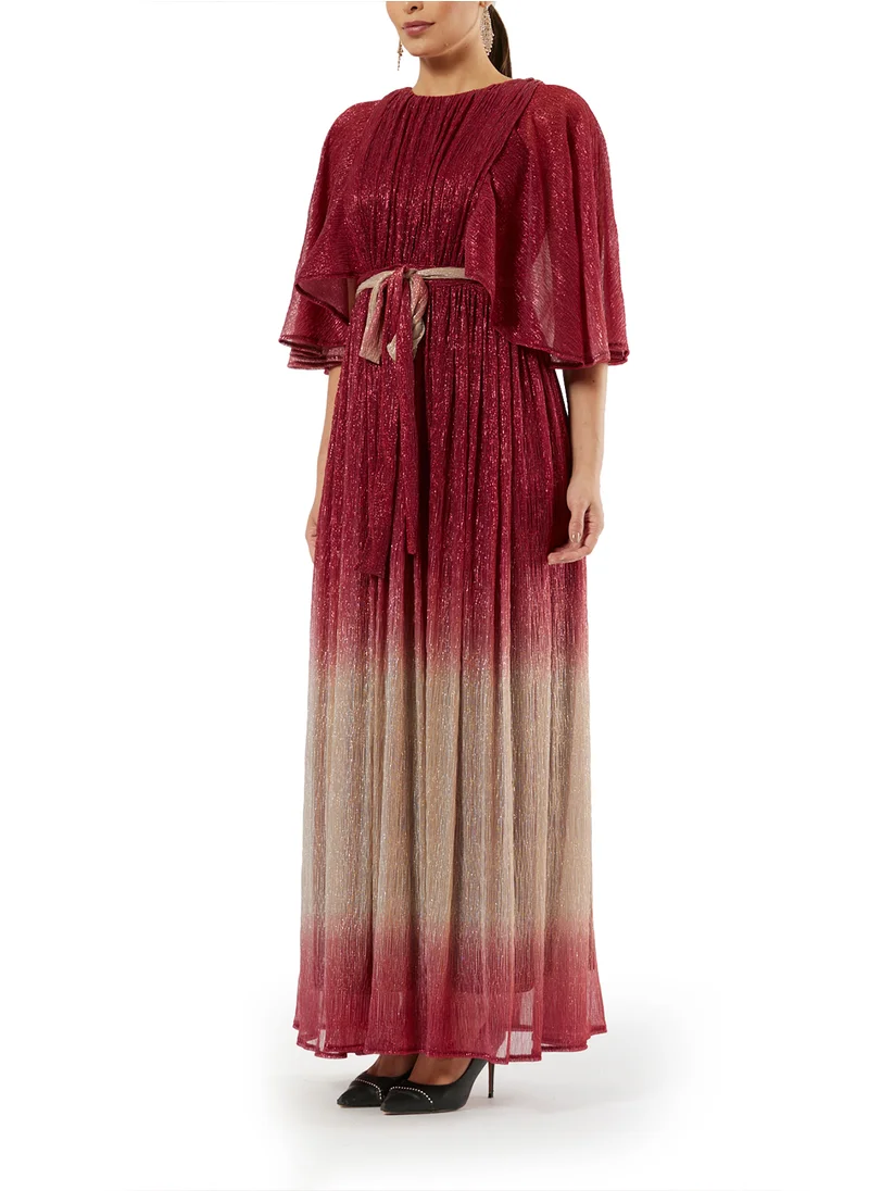 امري Bell Sleeve Long Dress