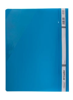 PRIMA 12-Piece Clear File Folder A4 Light Blue  - Image 2
