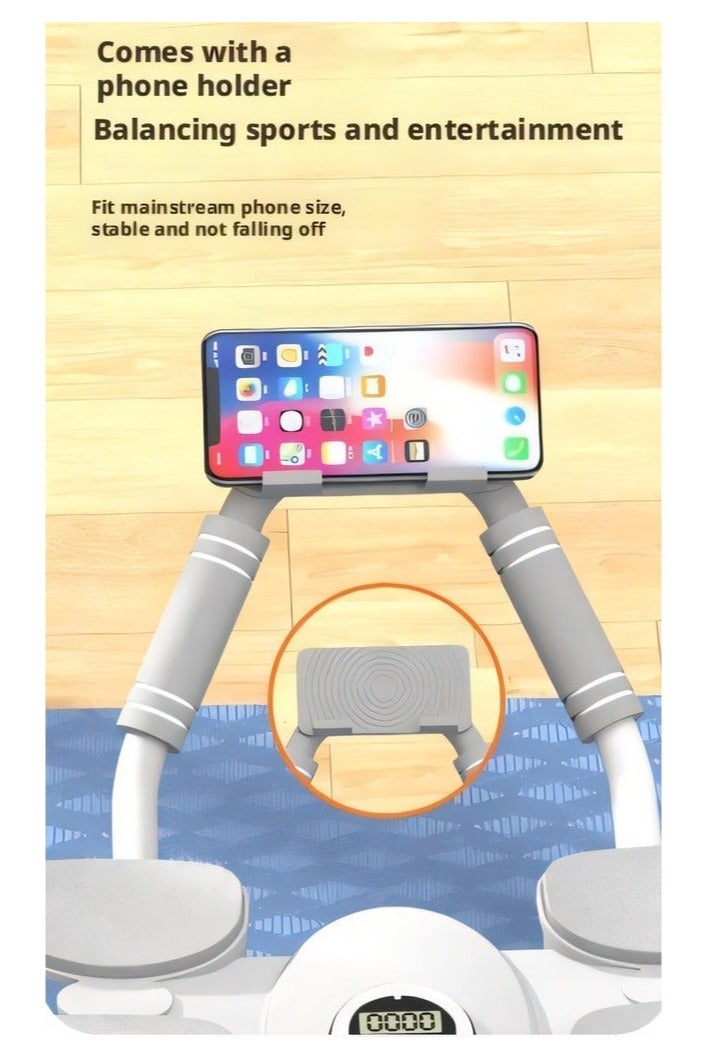 KIIUMI Abdominal Roller with Temporary Elbow Brace and Mobile Phone Holder, Abs Roller Wheel Core Exercise Equipment - Image 3