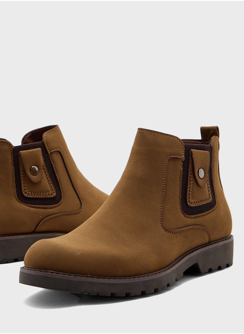 Robert Wood Casual Chelsea Boots  - Image 4