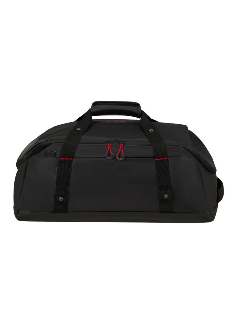 Samsonite Ecodiver Duffle Bag S Black|Reflective Pattern|Spacious Interior|Water Repellent Material|Recyclex Material Technology - 5 Years International Warranty - Image 4