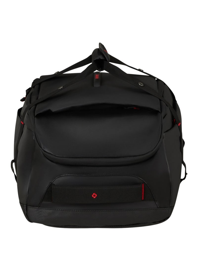 Samsonite Ecodiver Duffle Bag S Black|Reflective Pattern|Spacious Interior|Water Repellent Material|Recyclex Material Technology - 5 Years International Warranty - Image 2
