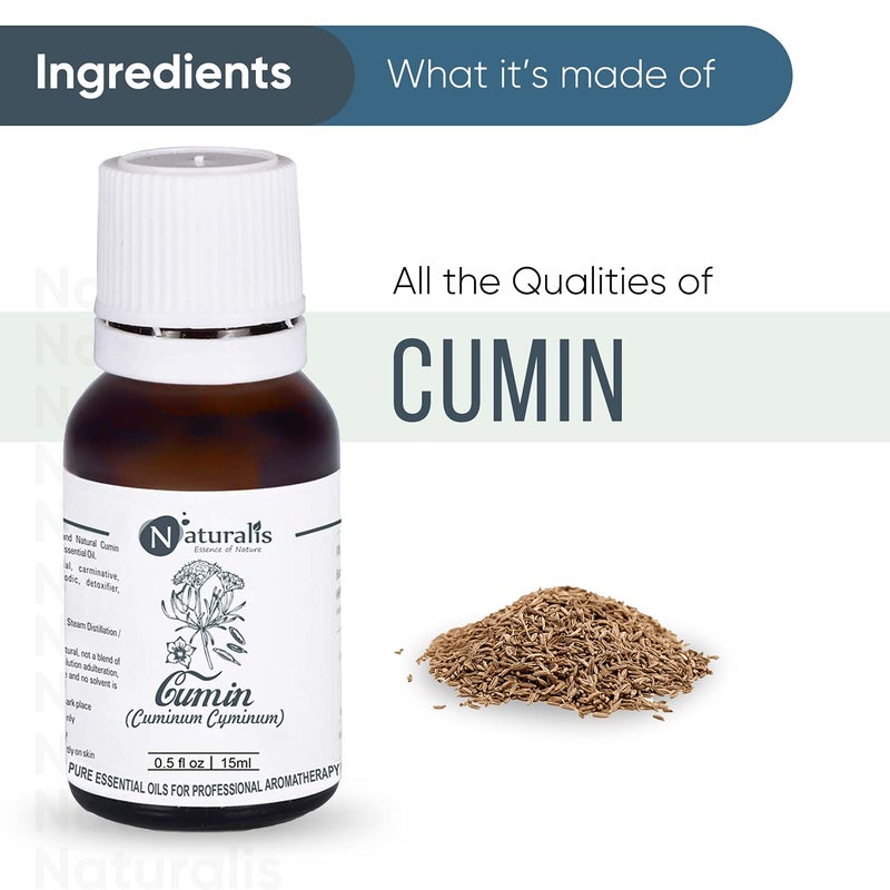 Naturalis Essence of Nature Cumin Essential Oil - 15ml - Image 3